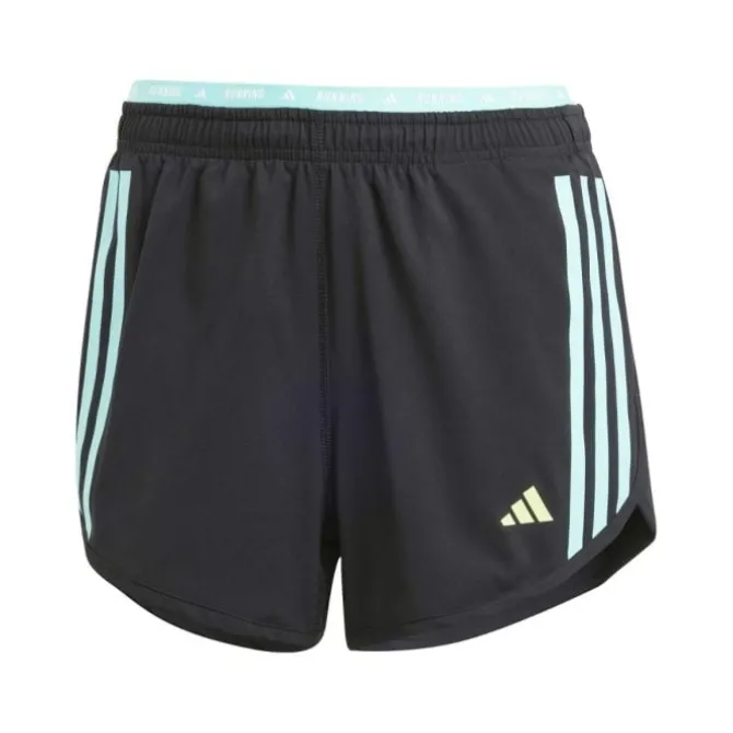 adidas Own The Run 3-Stripe 4" Shorts