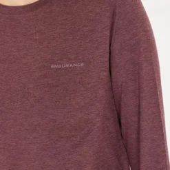 Endurance Alvaly Melange Long Sleeve Tee