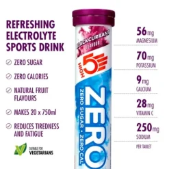 High5 Zero Blackcurrent - Box 8x20 Tabs