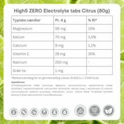 High5 Zero Citrus - Box 8x20 Tabs