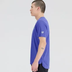 New Balance Graphic Impact Run Short Sleeve