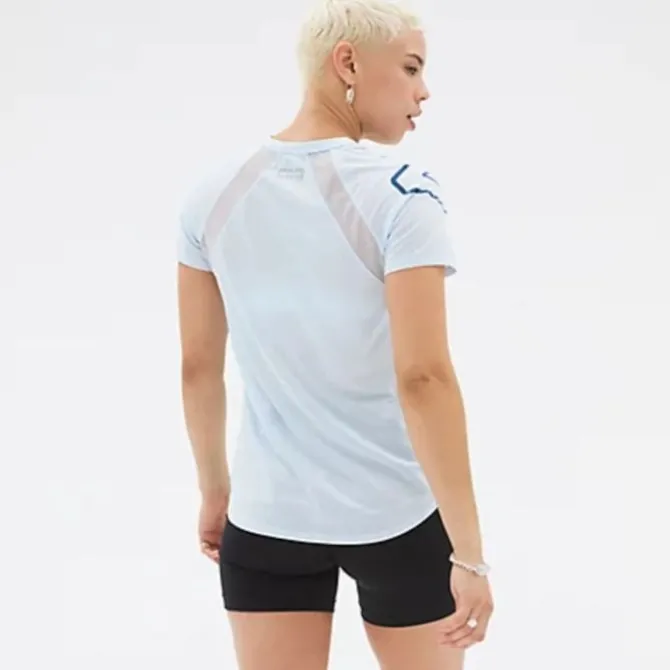 New Balance Printed Impact Run Short Sleeve