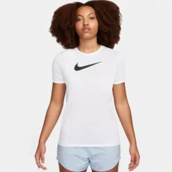 Nike Dri-FIT Regular Heathered Graphic Short Sleeve Tee