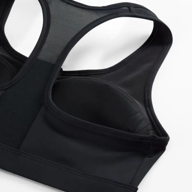 Nike Dri-FIT Swoosh Padded Medium Support Full Zip Bra