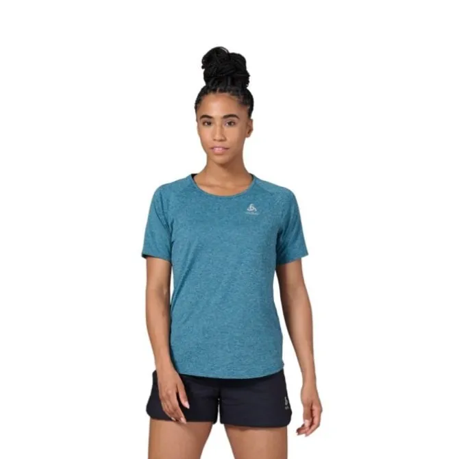 Odlo T-shirt Crew Neck Short Sleeve Run Easy