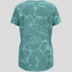 Odlo Zeroweight Chill-Tec Print T-Shirt Crew Neck