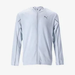 Puma Run PLCD Graphic Woven Hooded Jacket