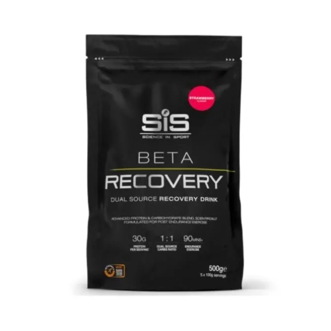 Sis Beta Fuel Recovery Powder 500g. Strawberry